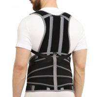 Корсет ортопед грудопоясничный "Крейт" №5 Р-3(черн-серый) Б-2509 (100-120см)(175-185см)